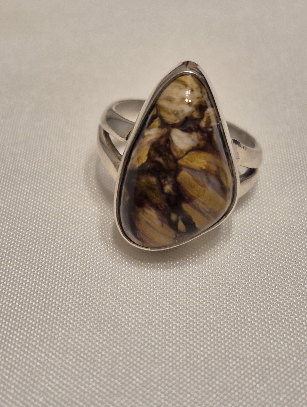 Sterling Silver Mookite Ring